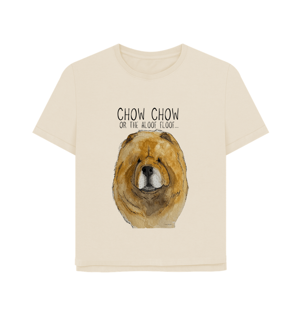 Stay Cozy in Style – Red Chow Chow Women's Relaxed Fit T-Shirt