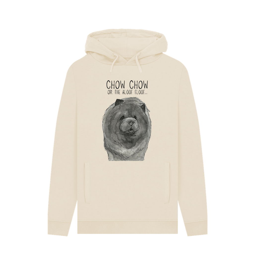 Blue Chow Chow Men's Hoodie – Featuring The Aloof Floof Design!