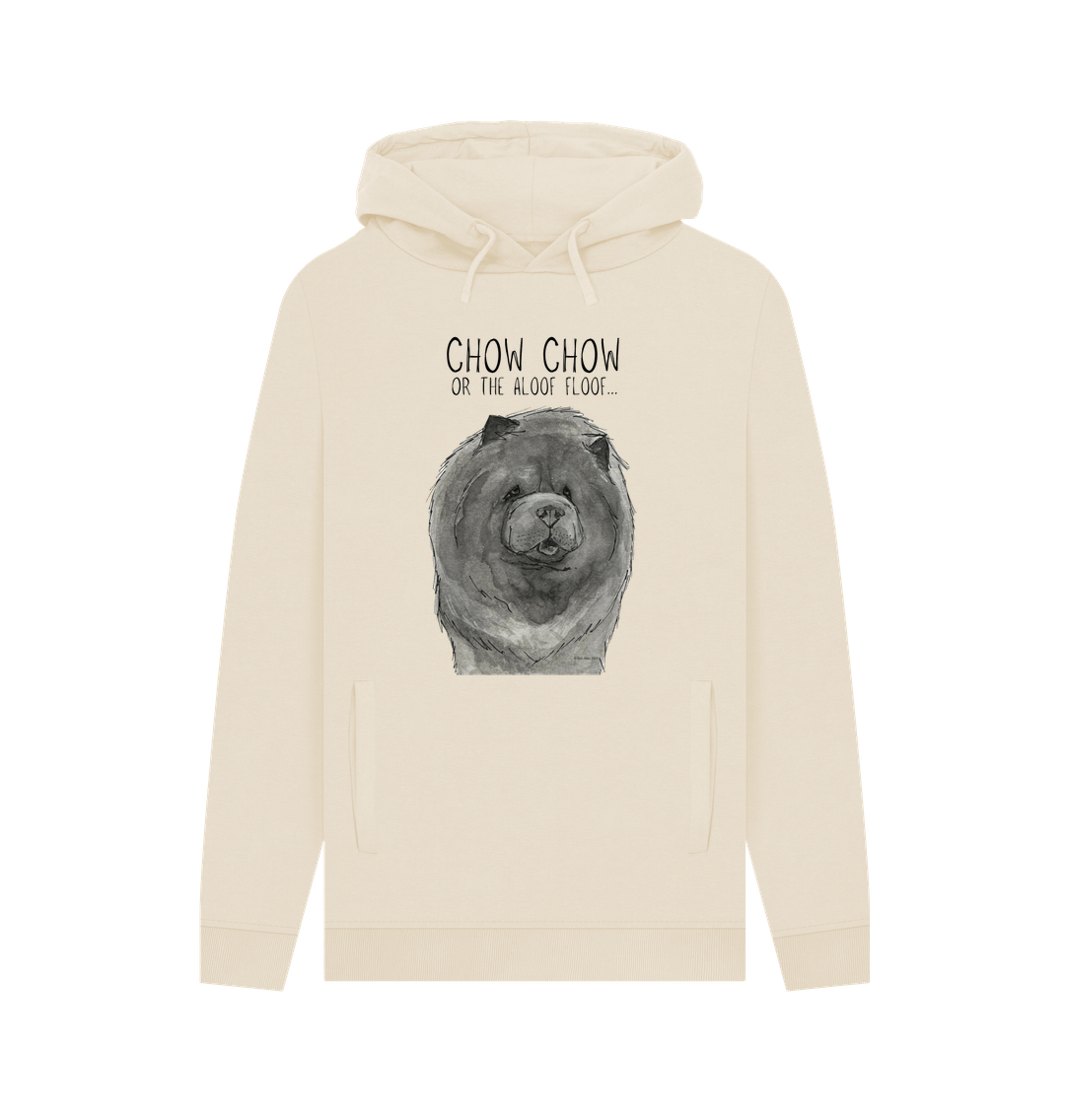 Blue Chow Chow Men's Hoodie – Featuring The Aloof Floof Design!