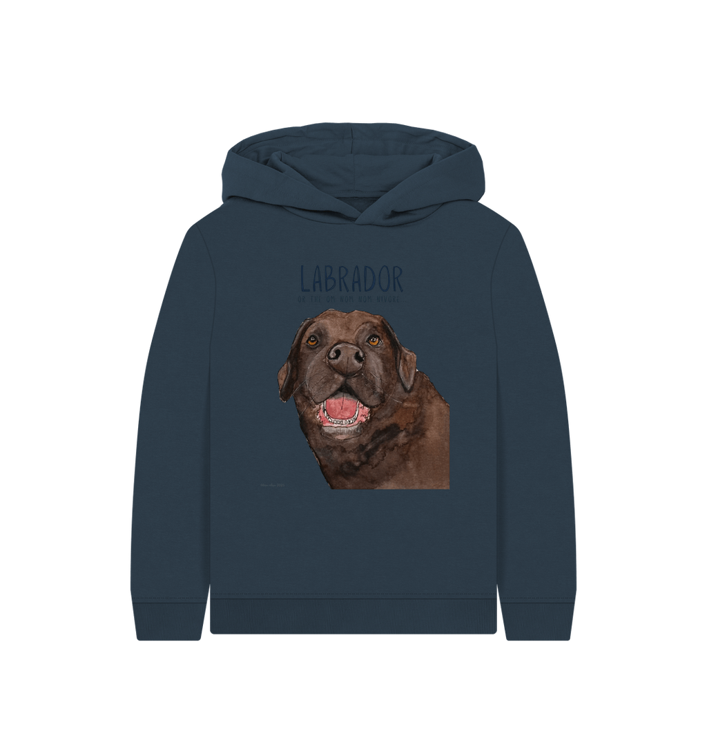 Snack Mode: Activated – The Chocolate Labrador Kids’ Hoodie