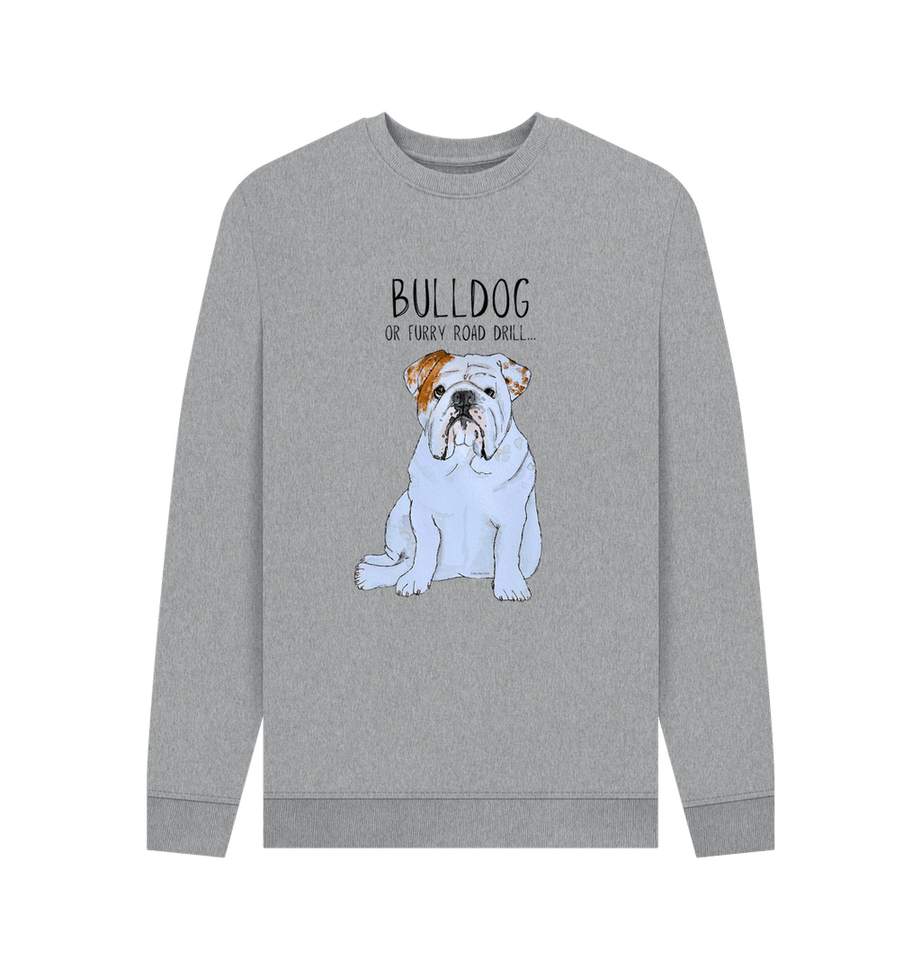 Bulldog Grit: Furry Road Drill Men’s Crewneck Sweatshirt for the Bold!