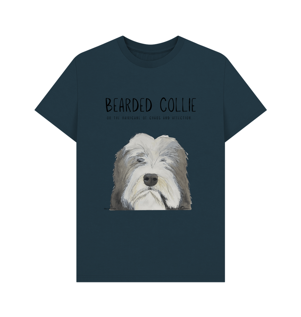 Tame the Fluff—If You Dare: Bearded Collie Men’s Tee