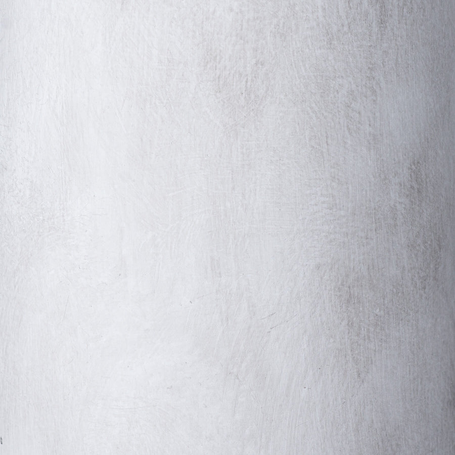 Handcrafted stoneware vase in natural stone hue with textured matte finish, 41cm tall, for dried florals or sculptural decor by Sostter at brixbailey.com