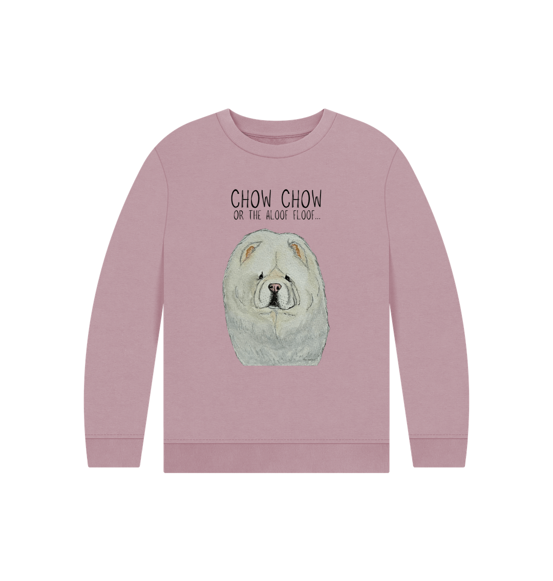 Cream Chow Chow Child’s Sweatshirt – Fluffy Comfort for Your Little One!