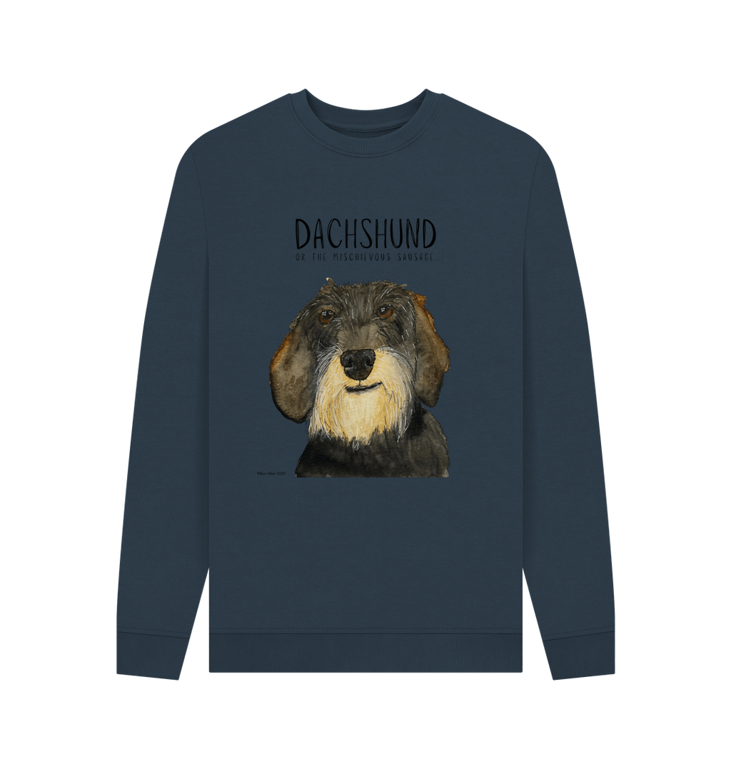 Wire Haired Hot Dog Sweatshirt – For the Fearless Doxie Fans!