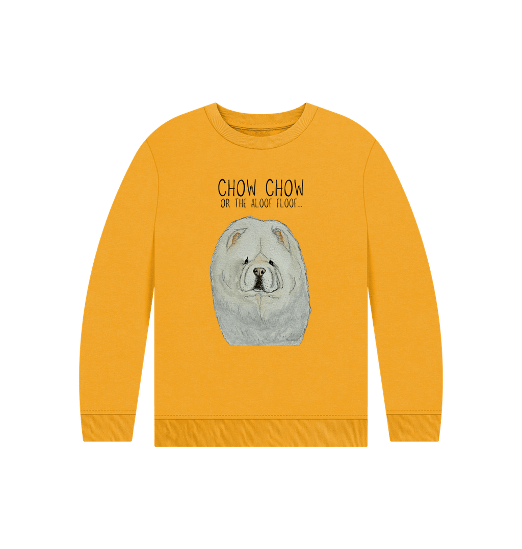 Cream Chow Chow Child’s Sweatshirt – Fluffy Comfort for Your Little One!