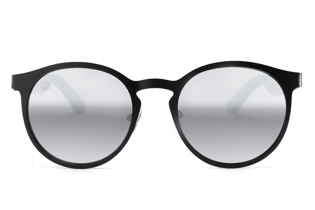 Luma Sunglasses - St Ives - Black/Silver