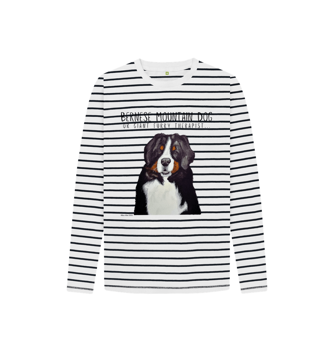 Bernese Mountain Dog Breton Long Sleeved T-Shirt – Adorable & Cozy!