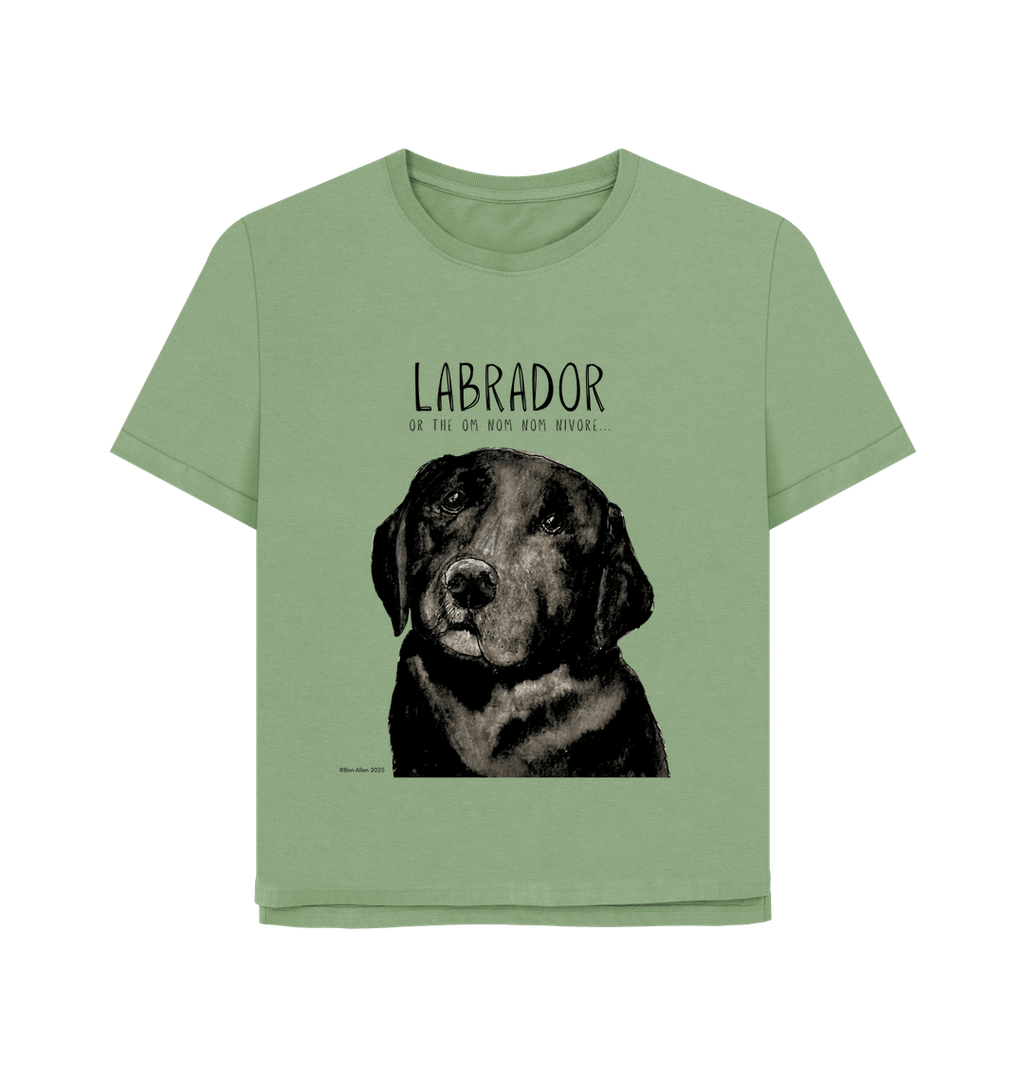 Feed Me Snacks & Compliments: The Black Labrador Tee