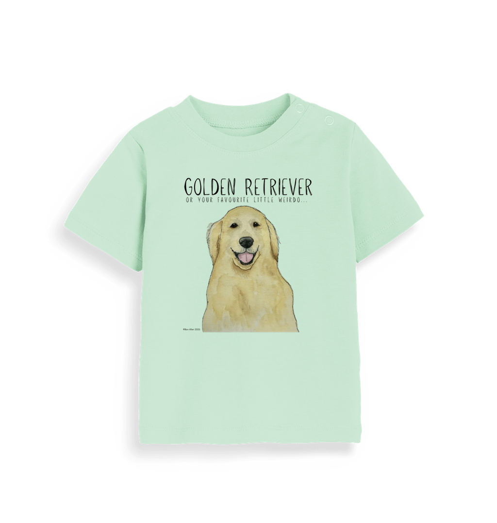 Golden Retriever Baby T-Shirt: For the Cutest Little Weirdos!