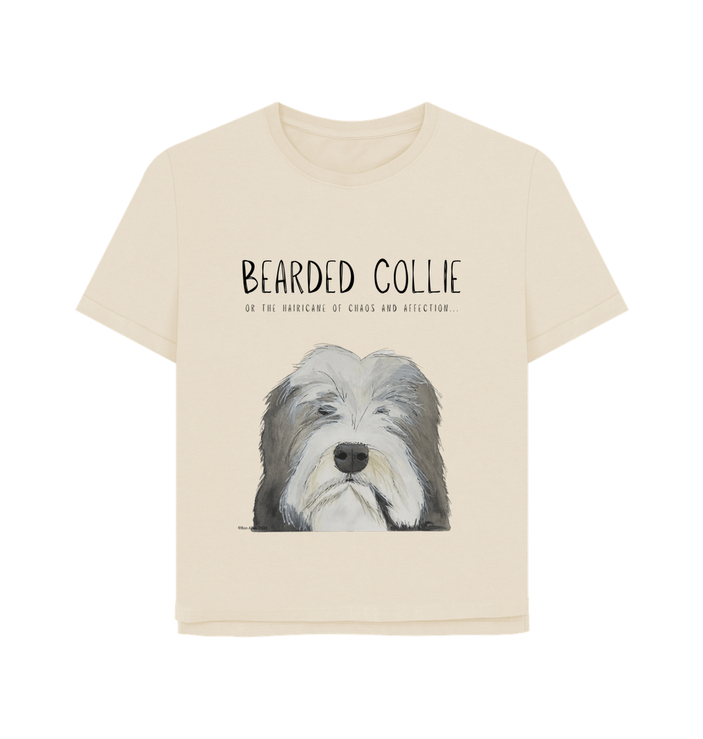 The Hairicane Vibes – Bearded Collie Relaxed Fit Tee