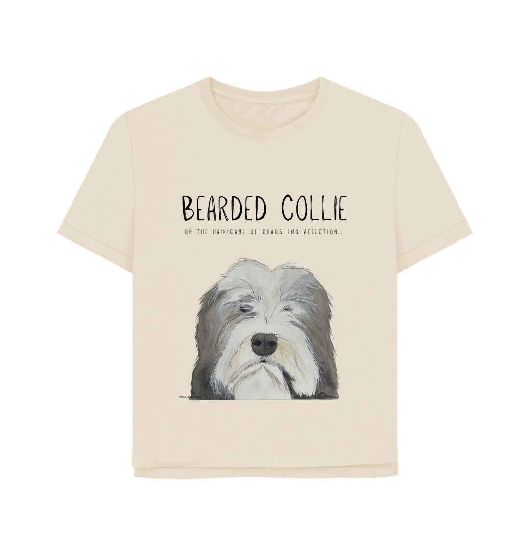 The Hairicane Vibes – Bearded Collie Relaxed Fit Tee