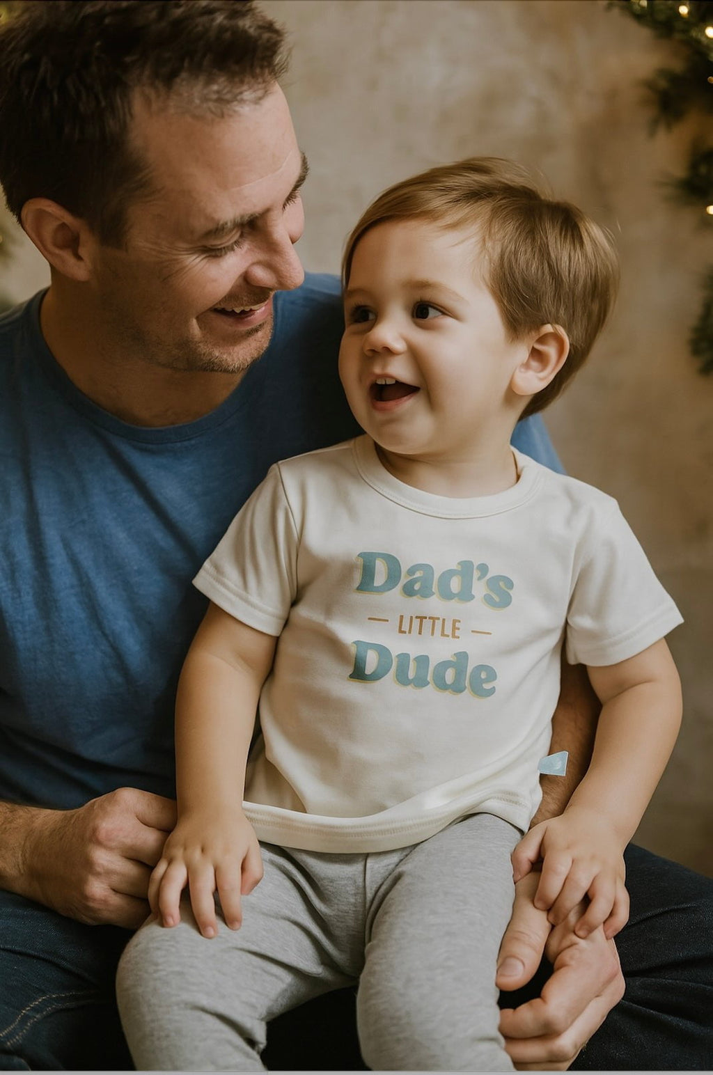 Dad's Little Dude Organic Toddler Tee