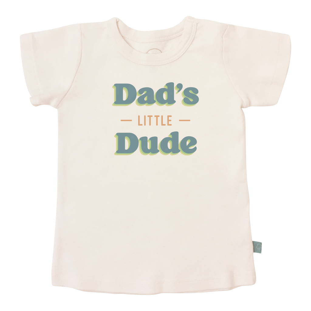 Dad's Little Dude Organic Toddler Tee