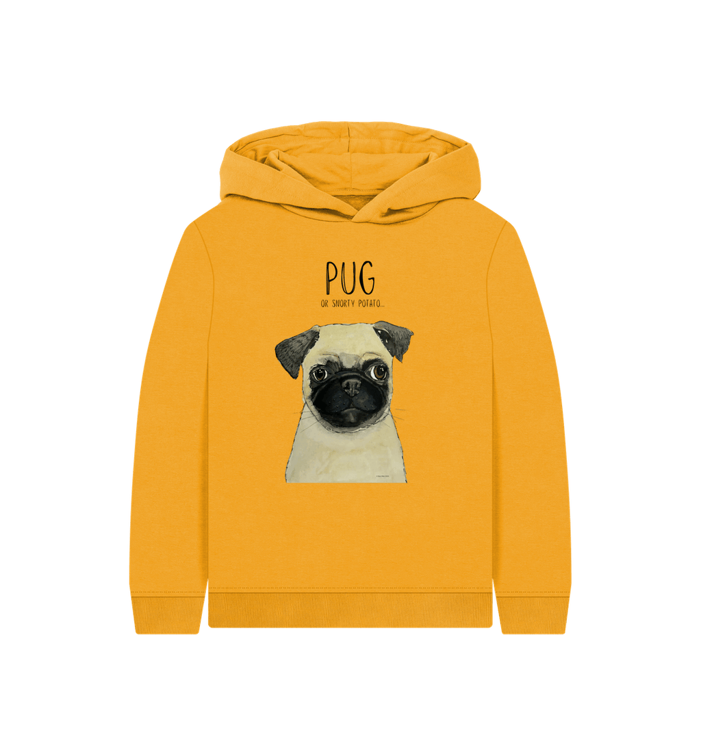 Pug-tastic Cozy Kids Hoodie – Snuggle Up in Pug Perfection!