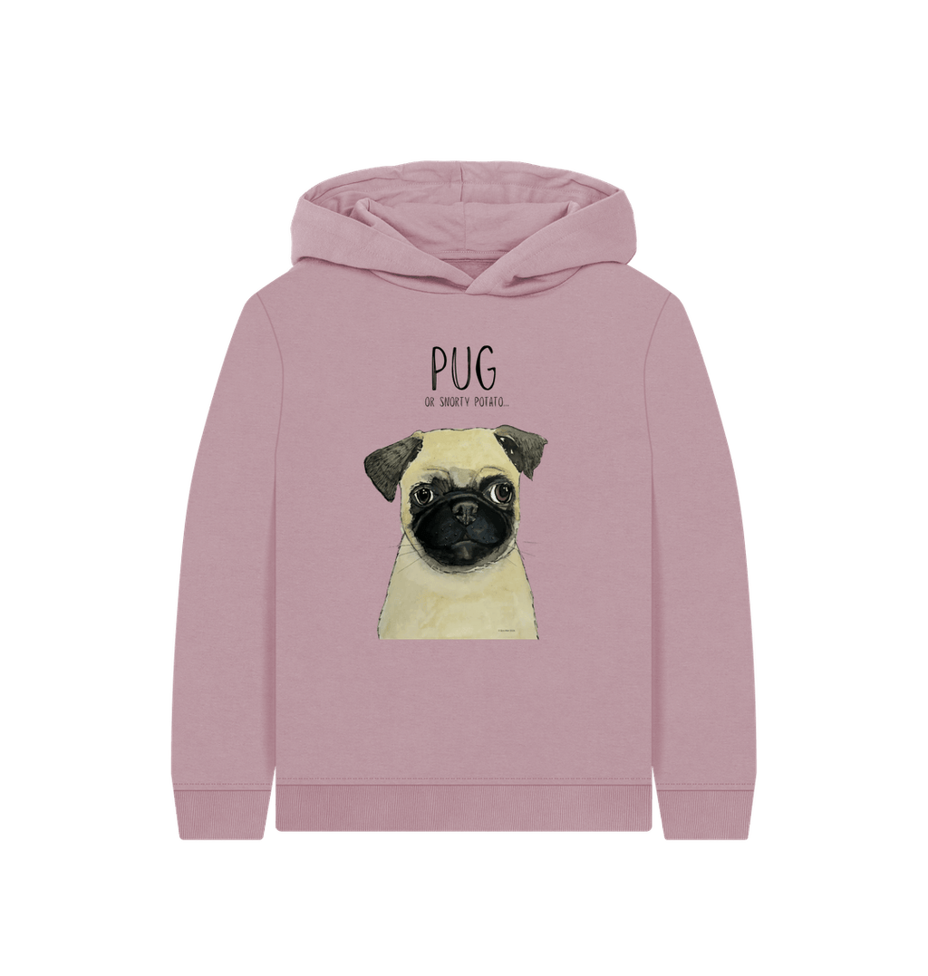 Pug-tastic Cozy Kids Hoodie – Snuggle Up in Pug Perfection!