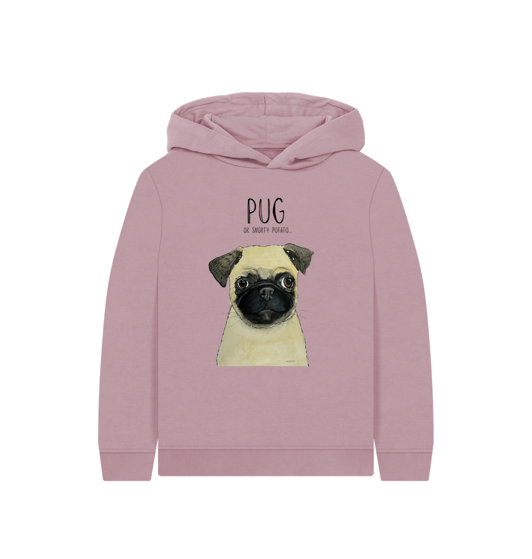 Pug-tastic Cozy Kids Hoodie – Snuggle Up in Pug Perfection!