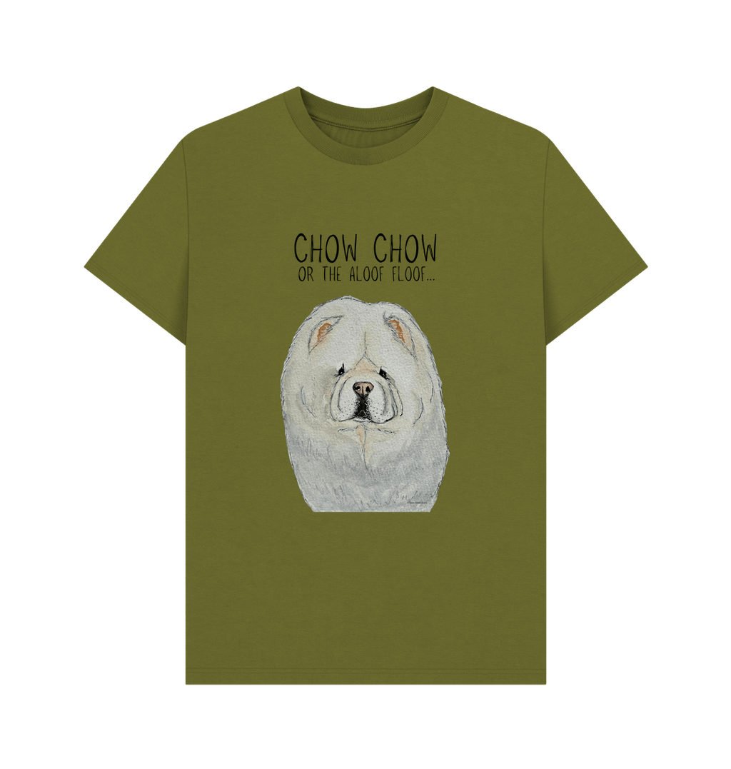 Cream Chow Chow Men's T-Shirt – Flaunt the Aloof Floof in Style