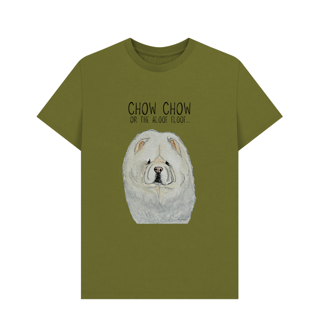 Cream Chow Chow Men's T-Shirt – Flaunt the Aloof Floof in Style