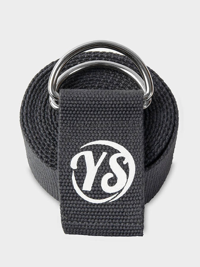 Yoga Studio GOTS Organic Cotton D-Ring 2.5m Yoga Belt Strap