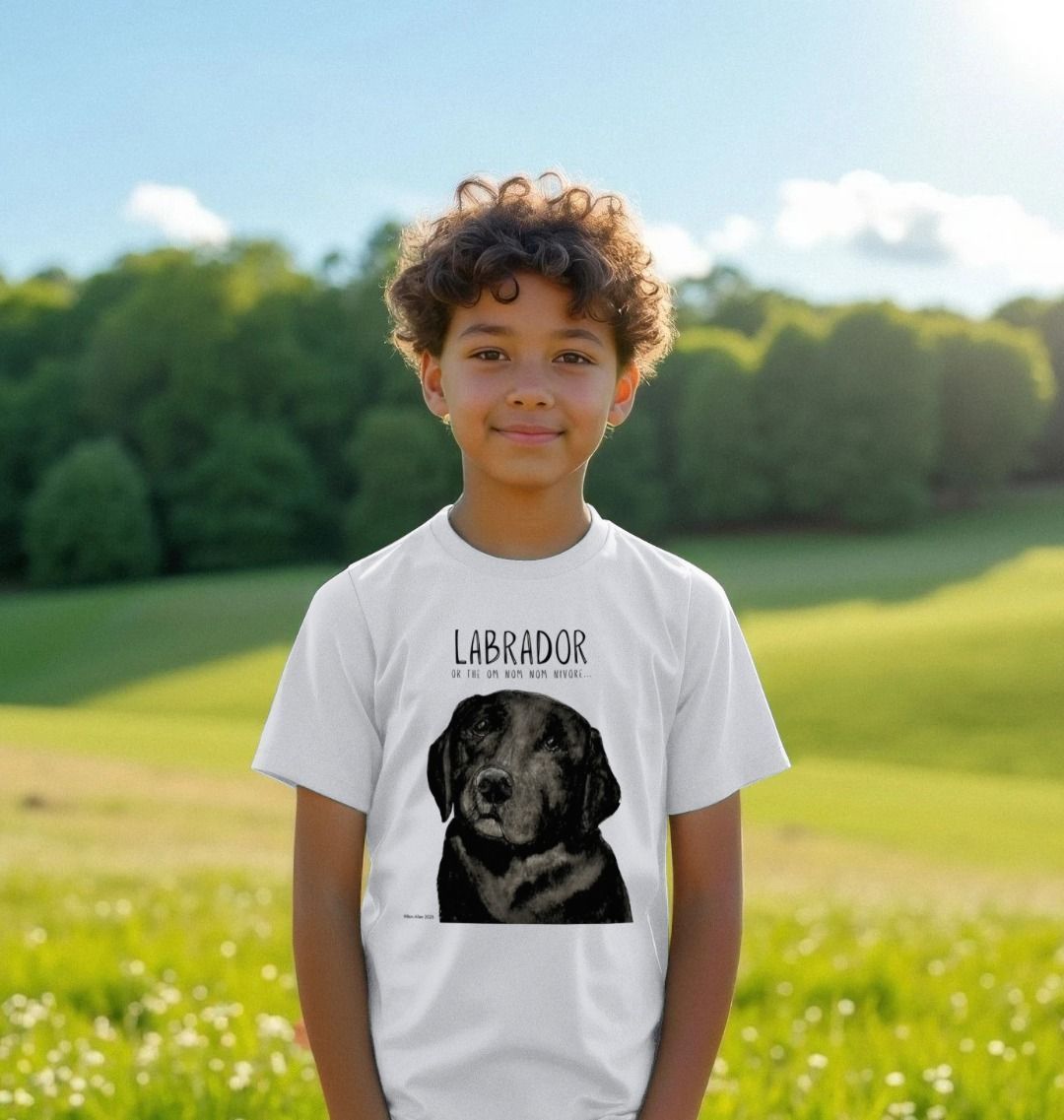 Certified Snack Patrol: The Black Labrador Kids’ Tee