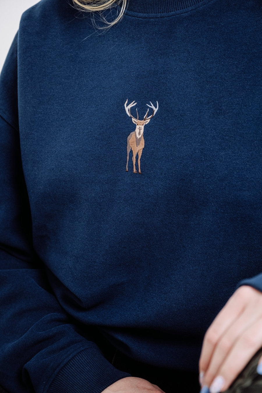 Unisex Embroidered Sweatshirt – Super Soft, Eco-Friendly by Sossu at www.brixbailey.com