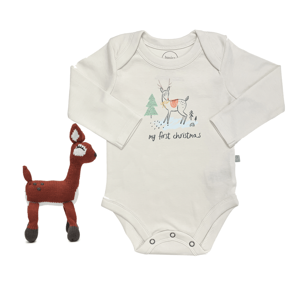 Deer Gift Set for Baby's First Christmas