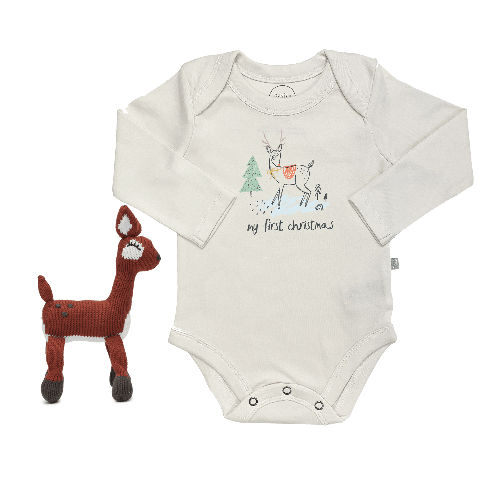 Deer Gift Set for Baby's First Christmas
