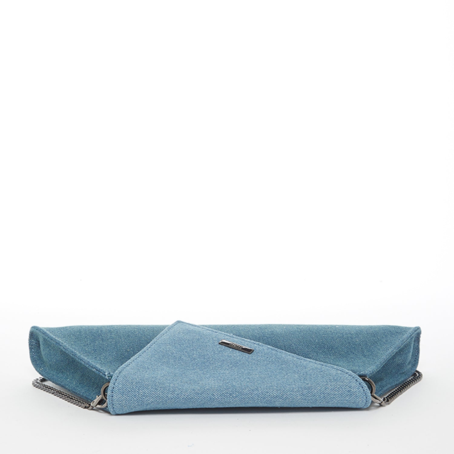 Denim Two Tone Crossbody Evening Clutch Bag for Women