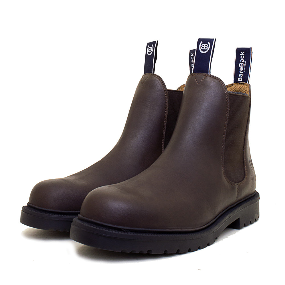 Detroit Steel Toe Cap Work Boots -  Brown