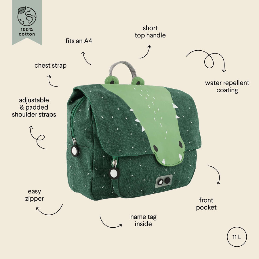 Cute Kids' Backpack – Comfortable, Functional & Water Repellent by Trixie Baby at brixbailey.com