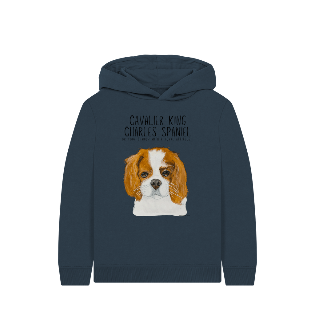 Little Monarchs & Muzzles: Eco Kids Hoodie for Pup-Loving Royalty