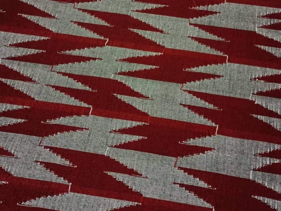 Dhaka pouch, ethically handwoven in Nepal