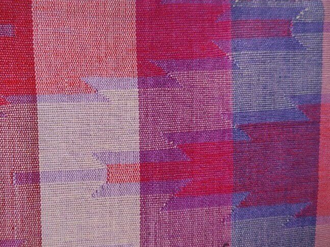 Dhaka pouch, ethically handwoven in Nepal