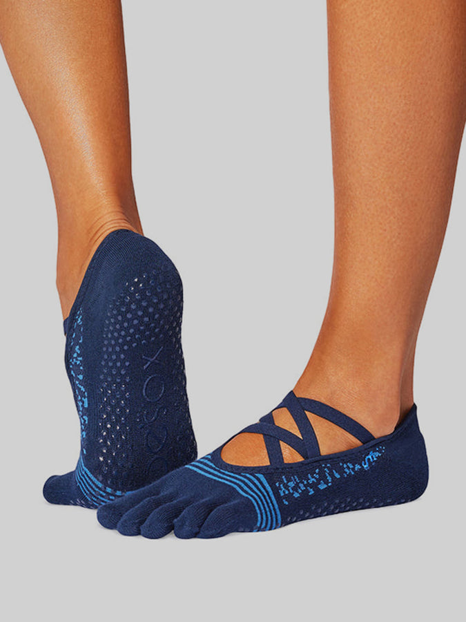 Elle Tec Full Toe Yoga Socks for Women