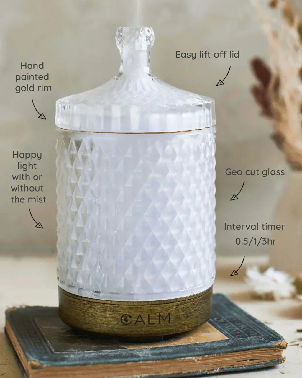 Aroma Diffuser with Rest Calm Blended Essential Oil
