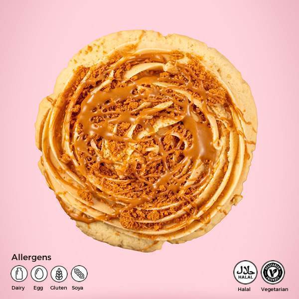 Biscoff Cookie Box - Pack of 6 Handpiped Treats