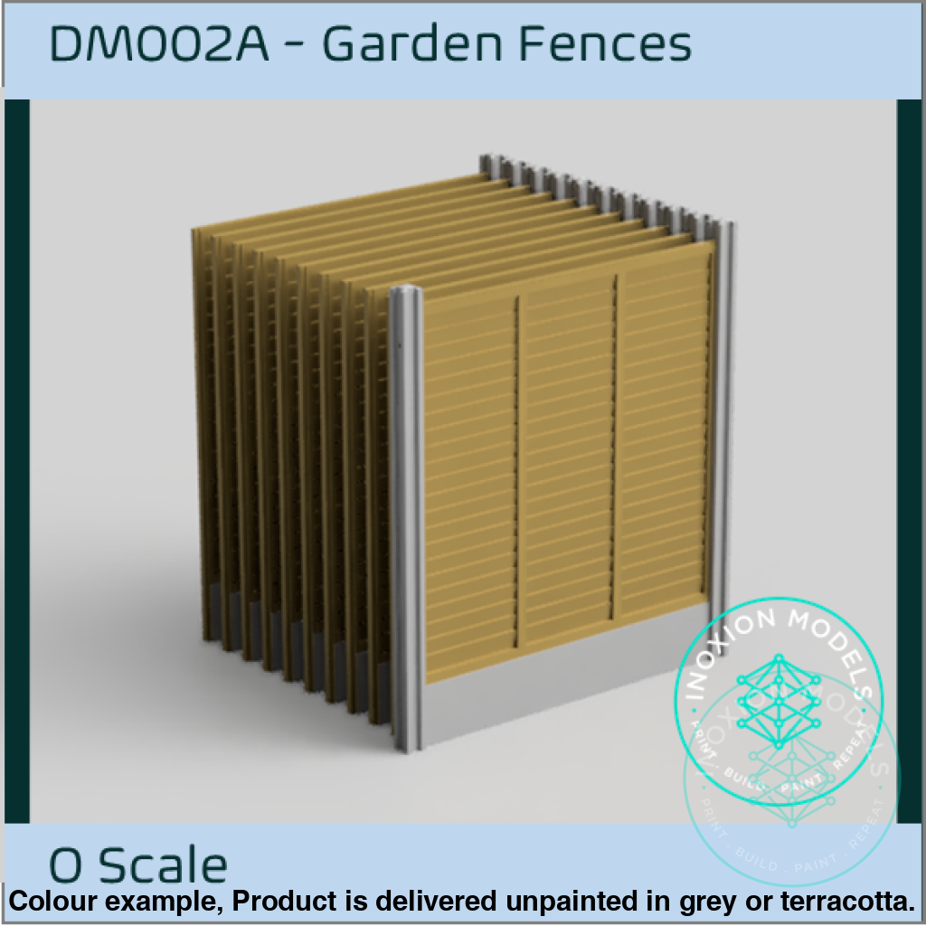 6ft Garden Fence O Scale Model Kit