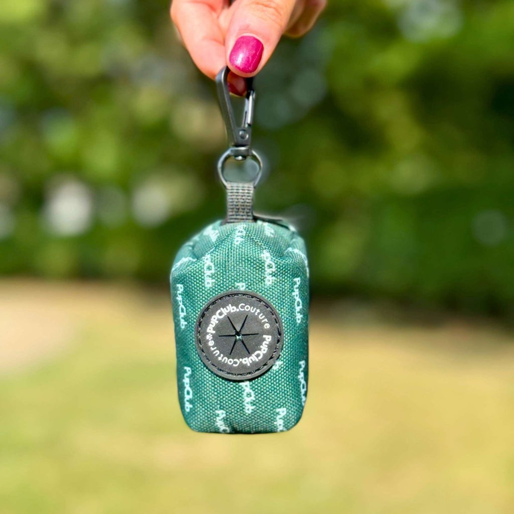 Poo Bag Holder - Forest Green