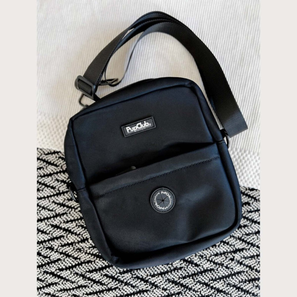 Mini Dog Walking Bag - Black