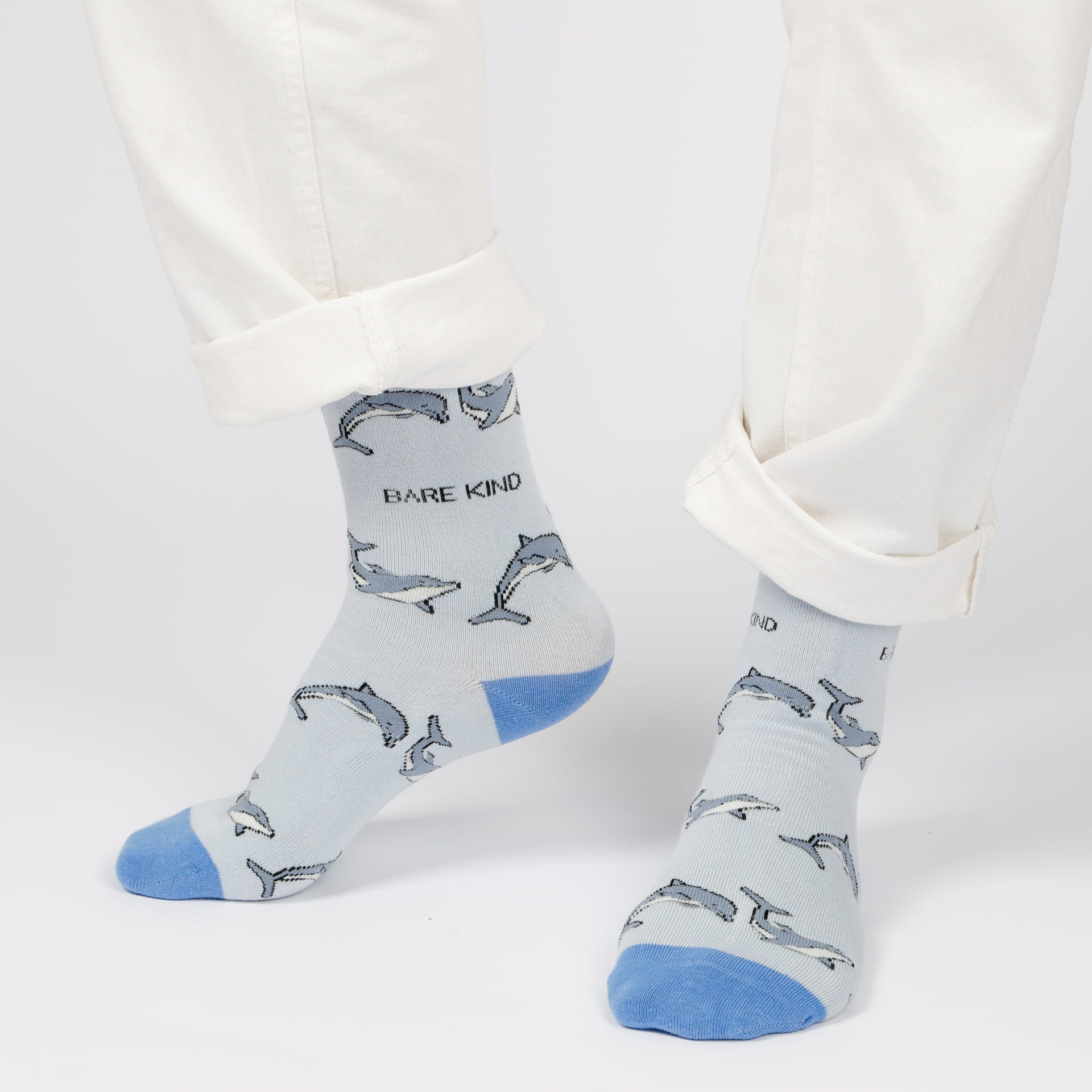 Save the Dolphin Bamboo Socks