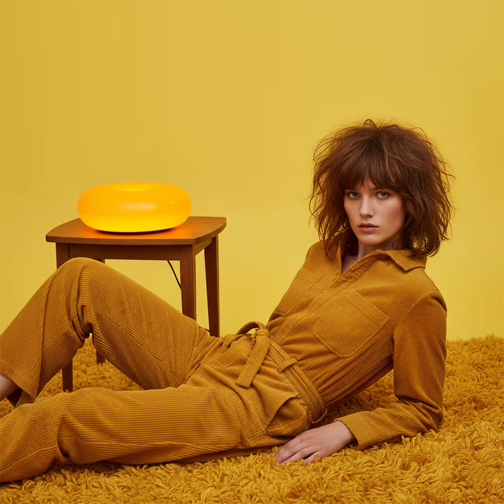 The Donut Ambient Orange Lamp