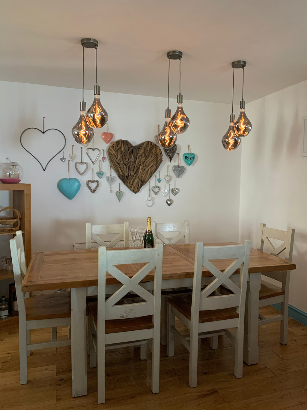 Double Cluster Pendant Light