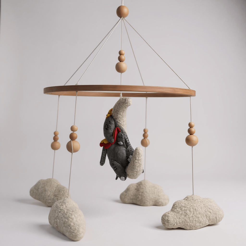 Dreaming Elephant Cot Mobile