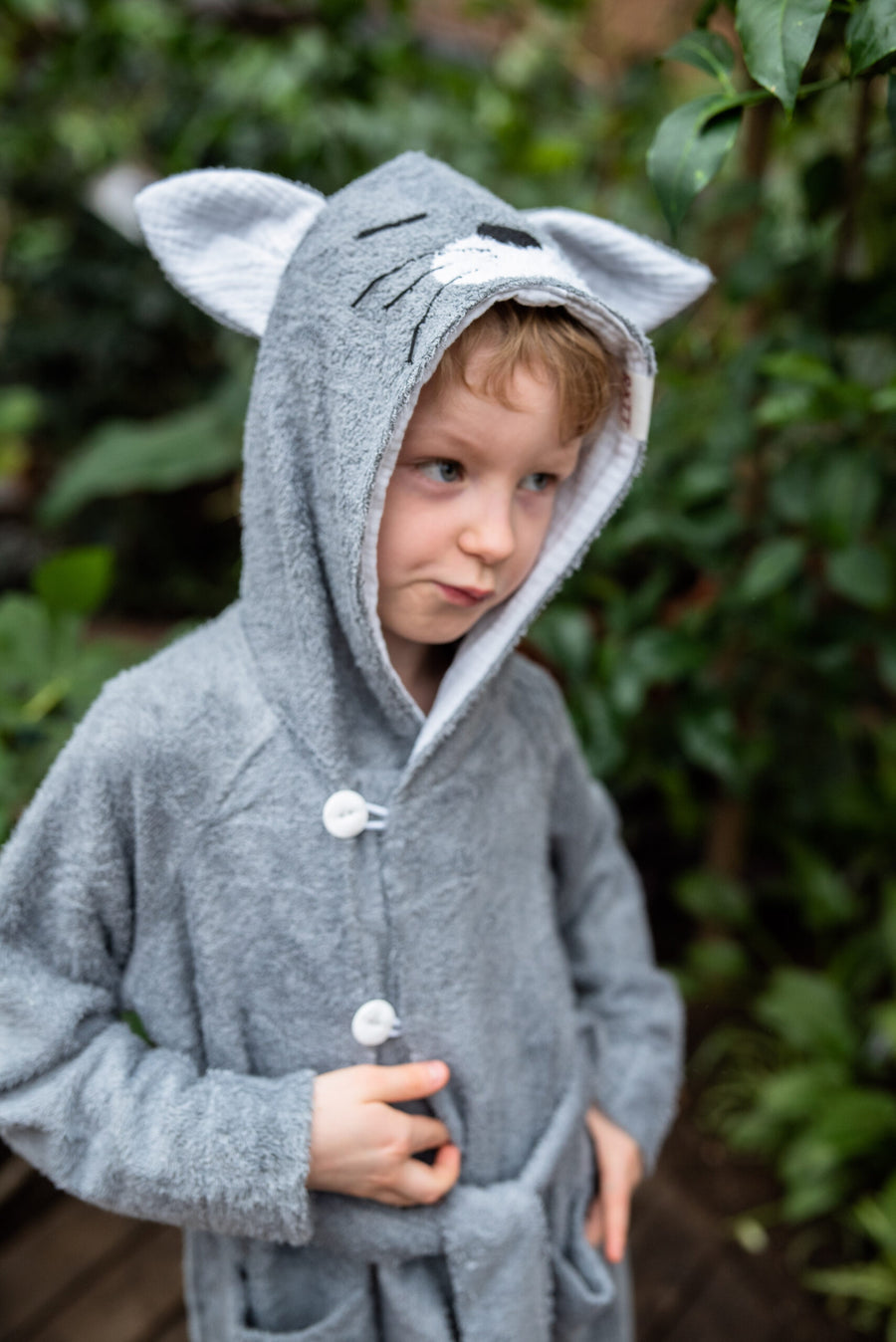 Kids Bamboo Terry Bathrobe – Soft, Absorbent & OEKO-TEX Certified by RÄTT at www.brixbailey.com