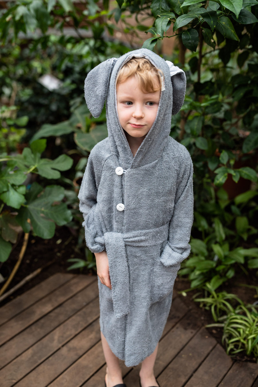 Kids Bamboo Terry Bathrobe – Cozy, OEKO-TEX Certified, Handmade by RÄTT at www.brixbailey.com