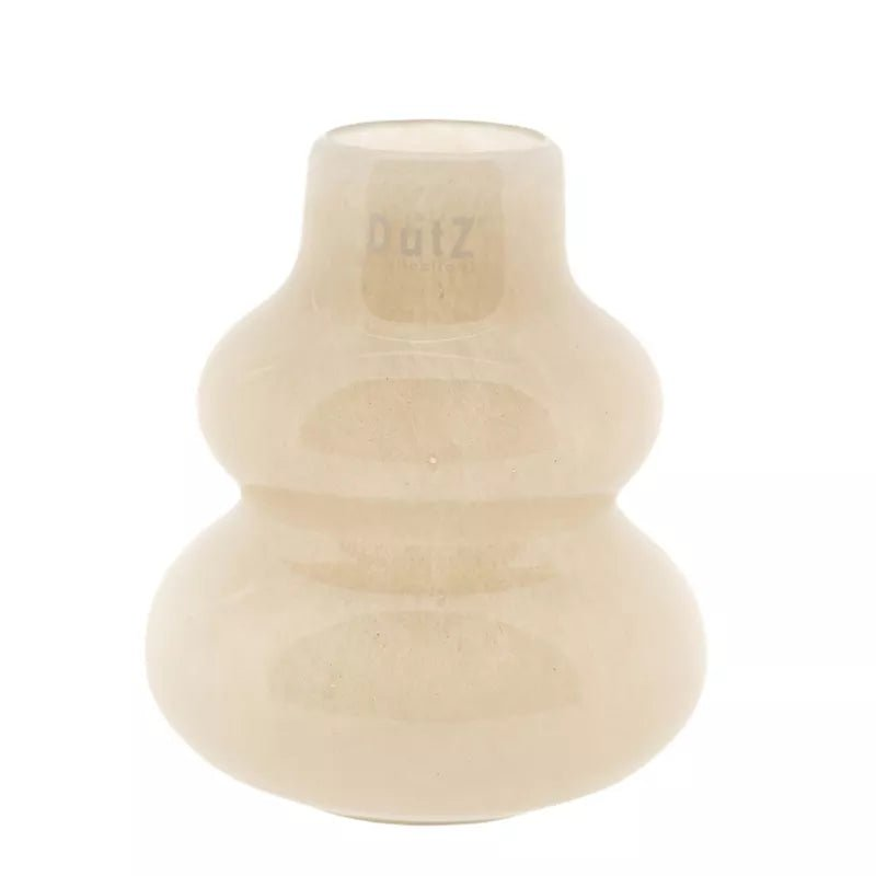 VASE SKRZYSZOW S- H16 D14 cm - BEIGE
