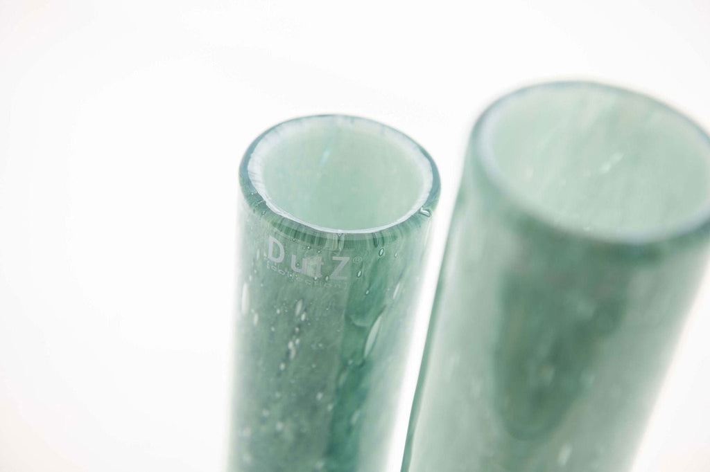 CYLINDER Vase - GREEN WHITE Colour by DutZ