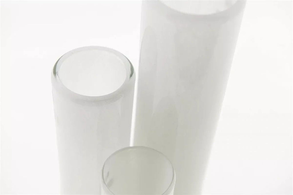 CYLINDER Vase - H25 D6.5 cm - WHITE Colour by DutZ