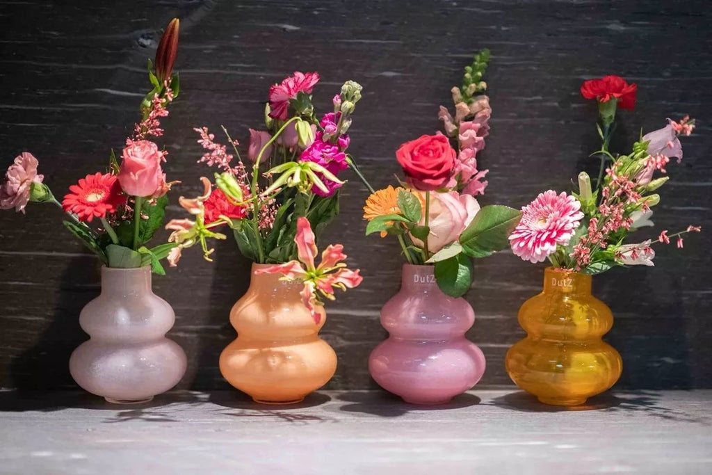 VASE SKRZYSZOW S- H16 D14 cm - FLAMINGO